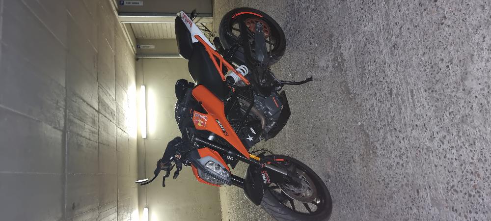 Motorrad verkaufen KTM 125 duke orange Ankauf
